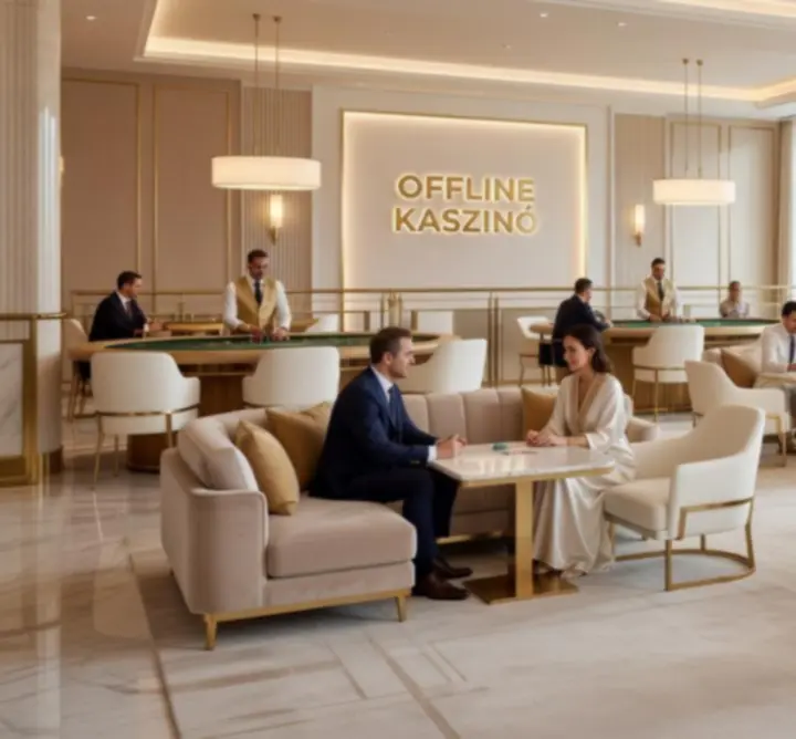 Világos, elegáns offline kaszinó enteriőr a Veeltrix Play-ben
